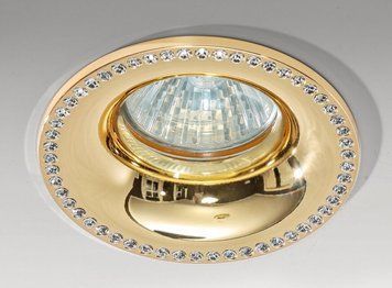 Точковий світильник AZzardo ADAMO MIDST DIAMOND AZ2740, Золотий