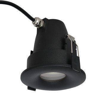 Вбудований вуличний світильник AZzardo ROMOLO R IP65, Black