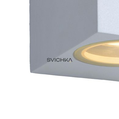 Настінний точковий світильник Lucide ZORA-LED Indoor/Outdoor LED Dim. GU10 1x5W 3000K IP44 White, WHITE