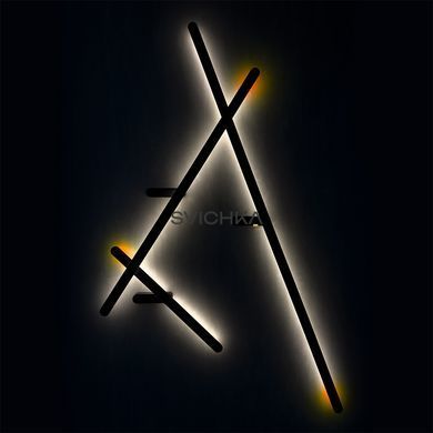 Настенный светильник Skarlat RWLB173 20W BK 3000K