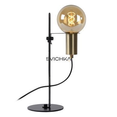 Настольная лампа Lucide MALCOLM &Oslash; 23 cm 1xE27 Black