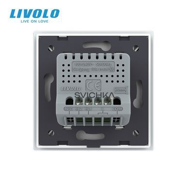 Сенсорный выключатель Sense 2 сенсора Livolo