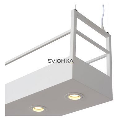Підвісний світильник Lucide MIRAVELLE 6xGU10 White, WHITE