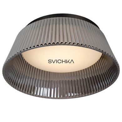 Стельовий світильник Lucide VIXI &Oslash; 35 cm LED Dim. 1x17,6W 2900K Smoke Grey, Smoke Grey