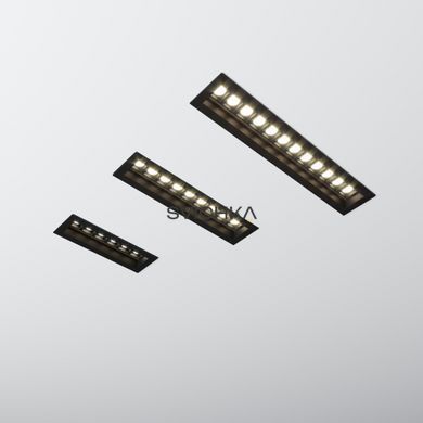 Встроенный светильник Skarlat RSL74167 12&times;2W BK+GD 3000K