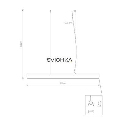 Подвесной светильник Nowodvorski CAMELEON A LED WH 8451