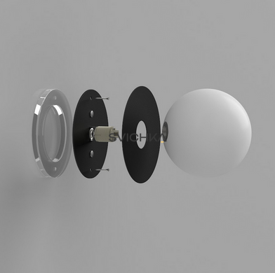 Бра Babich Studio BUBBLE B1, Black