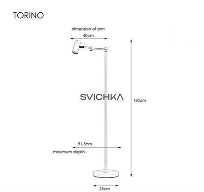 Торшер Markslojd Torino 1L, Black