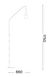 Ideal Lux MINIMAL PT1 Чёрный 163369