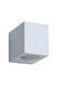 Настінний точковий світильник Lucide ZORA-LED Indoor/Outdoor LED Dim. GU10 1x5W 3000K IP44 White, WHITE