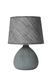 Настольная лампа Lucide RAMZI &Oslash; 18 cm 1xE14 Grey, Grey