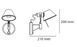 Настенный светильник Artemide Tolomeo A044050