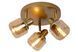 Потолочный точечный светильник Lucide BJORN &Oslash; 38 cm 3xE14 Matt Gold / Brass, Matt Gold / Brass