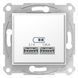 USB розетка 2,1А Schneider Electric Sedna