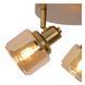 Потолочный точечный светильник Lucide BJORN &Oslash; 38 cm 3xE14 Matt Gold / Brass, Matt Gold / Brass