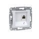 Телефонная розетка RJ11 Schneider Electric Sedna