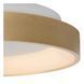 Потолочный светильник Lucide VIDAL &Oslash; 28 cm LED Dim. 1x20W 2700K Matt Gold / Brass, Matt Gold / Brass