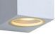 Настінний точковий світильник Lucide ZORA-LED Indoor/Outdoor LED Dim. GU10 1x5W 3000K IP44 White, WHITE