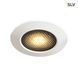 Врезной точечный светильник slv VARU QPAR51 DL, IP20/65, white