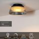 Стельовий світильник Lucide VIXI &Oslash; 35 cm LED Dim. 1x17,6W 2900K Smoke Grey, Smoke Grey