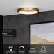 Потолочный светильник Lucide VIDAL &Oslash; 28 cm LED Dim. 1x20W 2700K Matt Gold / Brass, Matt Gold / Brass