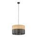 Подвесной светильник TK-Lighting NICOL 1, Black/Beige, Черный, бежевый, Черный, Бежевый, Черный