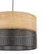 Подвесной светильник TK-Lighting NICOL 1, Black/Beige, Черный, бежевый, Черный, Бежевый, Черный