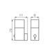 Вуличне бра Kanlux 29011 VADRA Sensor, Anthracite