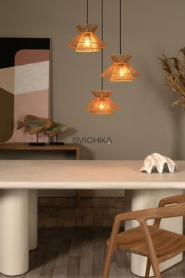 Подвесной светильник Lucide TASMAN 3xE27 Natural