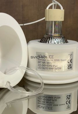 Врізний точковий світильник Nova Luce TOBIA 52 White