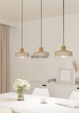 Подвесной светильник Eglo VALDIOLA 3 Beige/Brass