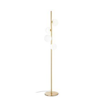 Торшер Ideal Lux Perlage pt4 Brass