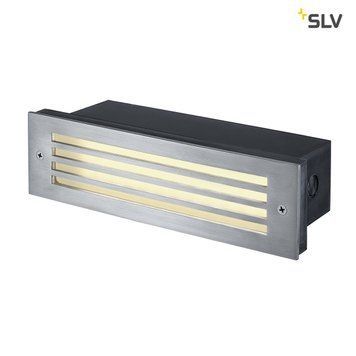 Вуличний світильник SLV BRICK MESH LED 229110, Сталь, Сталь, Сталевий, Сталевий