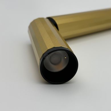 Точковий світильник Skarlat RSLC78057 7W GD+BK 3000K, Чорний/золотий, 27