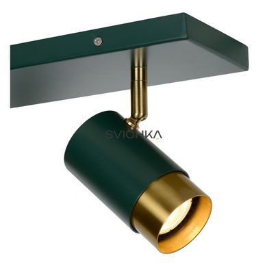 Стельовий точковий світильник Lucide FLORIS 2xGU10 Green, Green