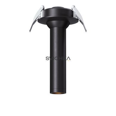 Світильник точковий врізний KLOODI KD-TUB100 5W 3К BK, Чорний