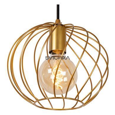 Підвісний світильник Lucide DANZA 3xE27 Matt Gold / Brass, Matt Gold / Brass