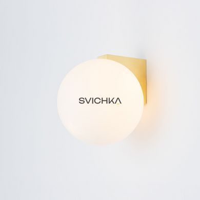 Настінний світильник Nowodvorski Aloe Brass, латунь, Латунь, Білий