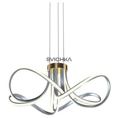 Підвісний світильник Zuma Line ABRO, Gold/Chrom, Хром, Золотий, Чорний, Хром