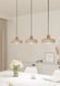 Подвесной светильник Eglo VALDIOLA 3 Beige/Brass