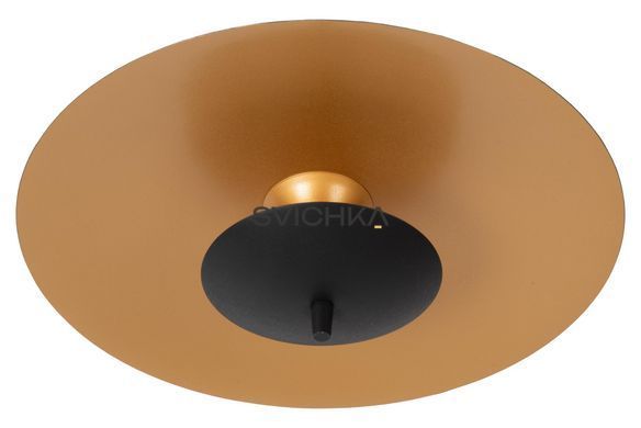 Потолочный светильник Lucide VULCAN &Oslash; 35 cm LED Dim. 1x9W 3000K Black