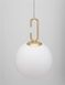 Підвісний світильник Nova luce 9695224 HOOK, Gold