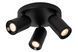 Стельовий точковий світильник Lucide PUNCH &Oslash; 21 cm 3xGU10 Black, BLACK