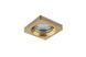 Точечный светильник Azzardo Eva Square NC1519SQ GO (AZ1461), Золотой, Золотой, Прозрачный