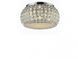 Стельовий світильник AZzardo SOPHIA 3 AZ0519 (50243X crystal/metal/chrome), Хром, Прозорий