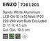 Врізний точковий світильник Nova Luce ENZO 110 White