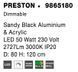 Подвесной светильник Nova luce PRESTON 80 Black