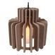 Подвесной светильник Lucide ROLLO 1xE27 Taupe, Taupe, Опал, Опал