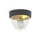 Уличный светильник Nowodvorski NOOK BLACK/GOLD PL, Черный, Черный