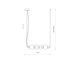 Подвесной светильник Nowodvorski 11700 Ceramic Horizontal, White